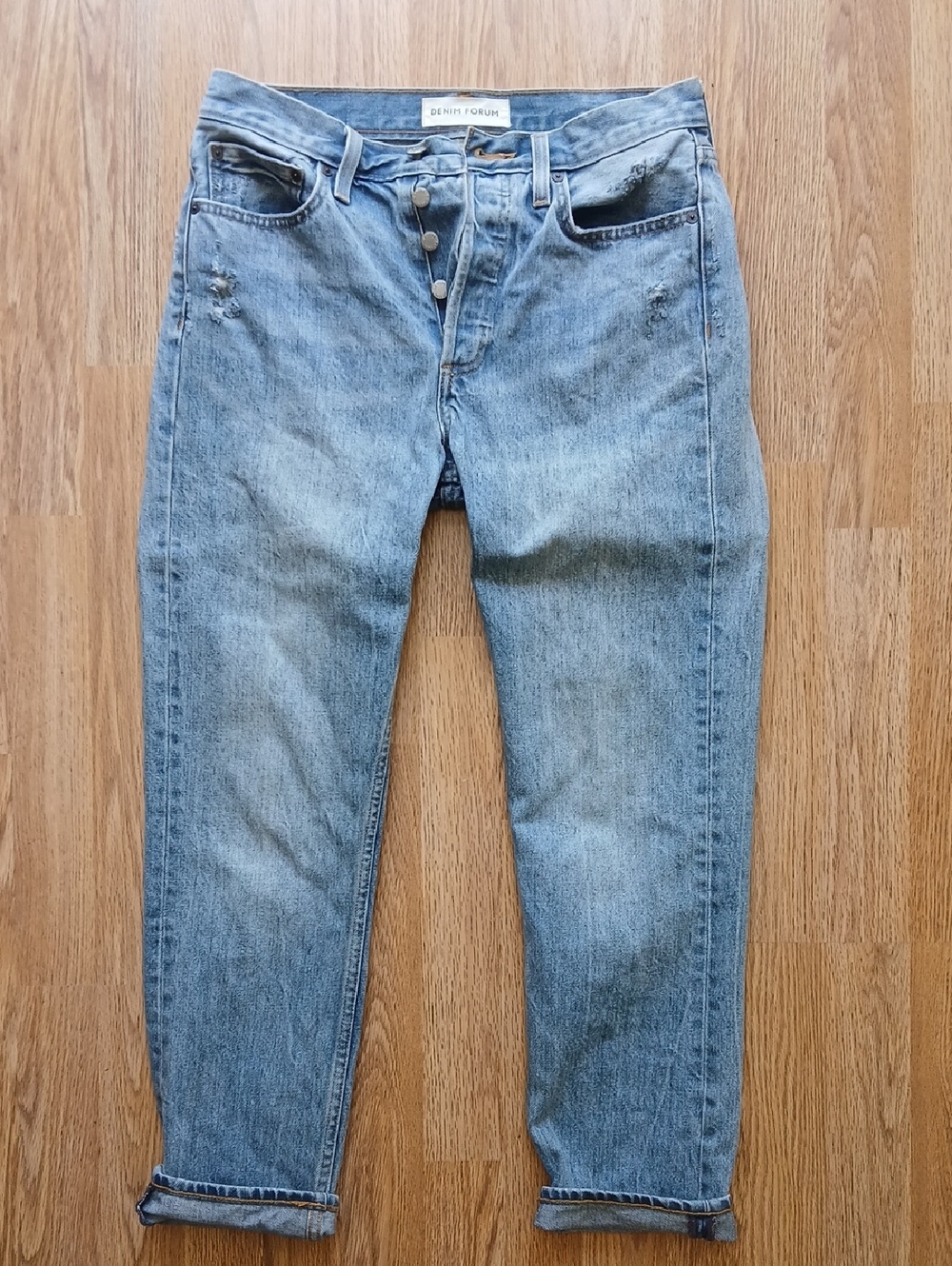 Aritzia Denim Forum The Ex Boyfriend Jeans Size 27 - Picture 3 of 9